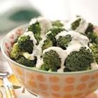broccoli with horseradish sauce