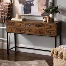 Console Table With Keeping Drawers