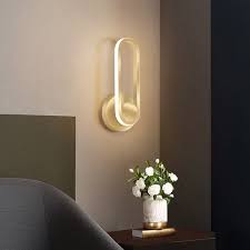 Modern Gold Indoor Wall Sconce Led Rotated Wall Light Indoor Sconces Wall Lights Lighting