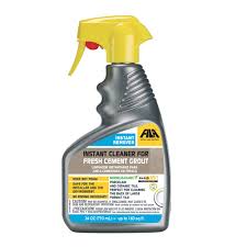 instant cleaner for fresh cement grout