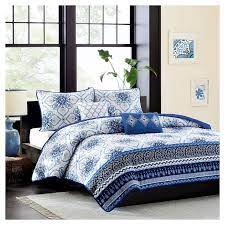 Blue Taylor Quilted Coverlet Set Twin