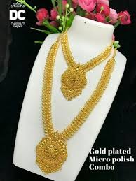 gold plated necklace golden south