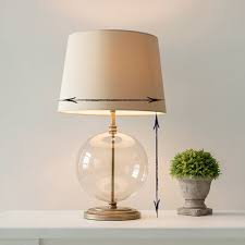 How To Size Table Lampshades