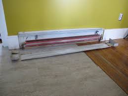 diy baseboard heating update with