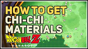 Gather the materials Chi-Chi needs Dragon Ball Z Kakarot - YouTube