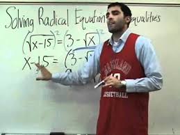 Algebra 2 Radical Equations You