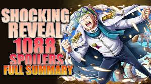 SHOCKING REVEAL (Full Summary) / One Piece Chapter 1088 Spoilers - YouTube