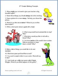 2nd grade writing prompts your students