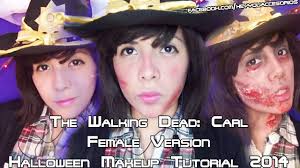 the walking dead carl female version