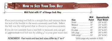 Hawkins Safety Equipment How To Find Your Tool Belt Size