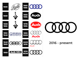 audi logo and sign new logo meaning