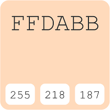 #996666 color hex could be obtained by blending #ffcccc. Ffdabb Hex Color Code Rgb And Paints
