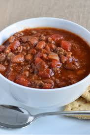 chili made with fresh tomatoes a