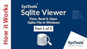 systools sqlite viewer official how