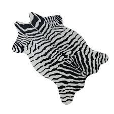 zebra cow goat printed carpet velvet
