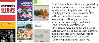 food science nutrition wiley
