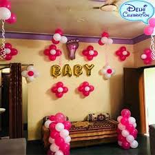 newborn baby welcome decoration in