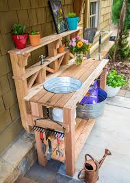 How To Create A Gardner S Potting Bench