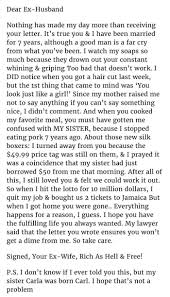 cheating husband s breakup letter