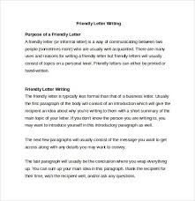 Personal Letter To A Friend Format Examples And Forms