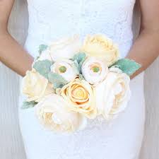 artificial flowers into your wedding design