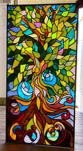 Stained Glass Hanging Panel P 246