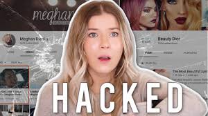 meghan rienks channel was hacked and