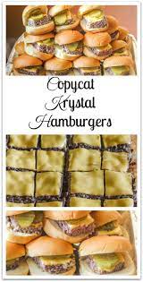 copycat krystal hamburgers syrup and