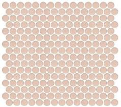 margie s peachy keen penny round mosaic