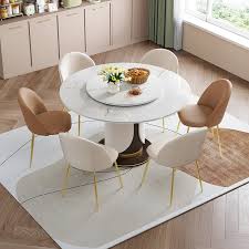 Botticino 1 35m Round Dining Table With