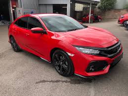 Sport trim is the only trim that's available with the 1.5 vtec turbo engine. In Review Honda Civic 1 5 Vtec Turbo Sport 5dr Petrol Manual Carlease Uk