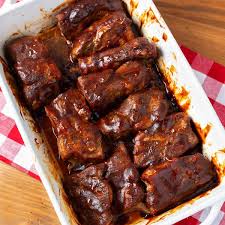 oven baked country style ribs retro