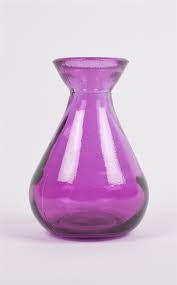 Coloured Glass Bud Vase