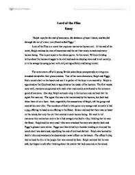 Lord Of The Flies Essay International Baccalaureate Languages