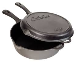 Check spelling or type a new query. Cabela S Outfitter Series Cast Iron Deep Skillet With Lid Cabela S