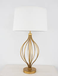 Cynthia Gold Table Lamp Gold Bedroom