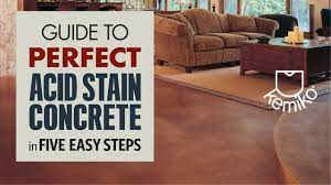 guide to perfect acid stain concrete in