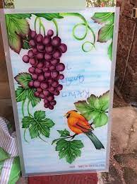 glass painting designs