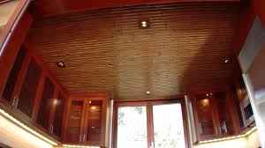 modern bamboo ceiling decor