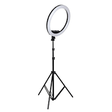 18inch Photo Studio Lighting Led Ring Light 3200 5600k Touch Setting Photography Dimmable Ring Lamp With Tripod For Video Makeup Wholesale Photographic Lighting Products On Tradees Com