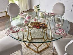 Table Glass Dining Table Decor
