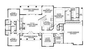 House Plans Craftsman Floor Plan