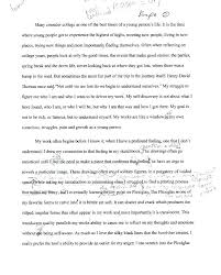 Personal Essay Examples For College College Essay Examples Of A