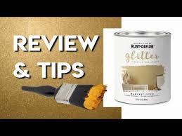 rustoleum glitter paint harvest gold