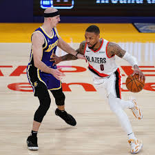 Adidas damian lillard experience the duality and drive that dame exemplifies in his everyday. Trail Blazers Damian Lillard Will Not Participate In 3 Point Contest Blazer S Edge