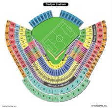 dodger stadium seating chart seating