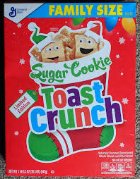 review sugar cookie toast crunch 2018