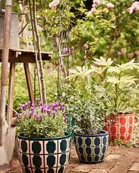 Toba Outdoor Plant Pots Set Of Two