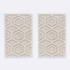 Graphic Wood Hexagon Dimensional Wall