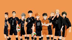 haikyuu karno volleyball team 4k